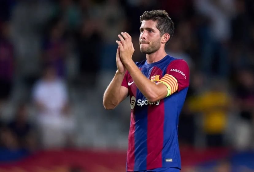 Chính thức: Barcelona chia tay đội trưởng Sergi Roberto