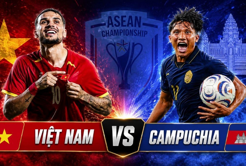 Trực tiếp Việt Nam vs Campuchia: Giữ chắc ngôi đầu bảng A