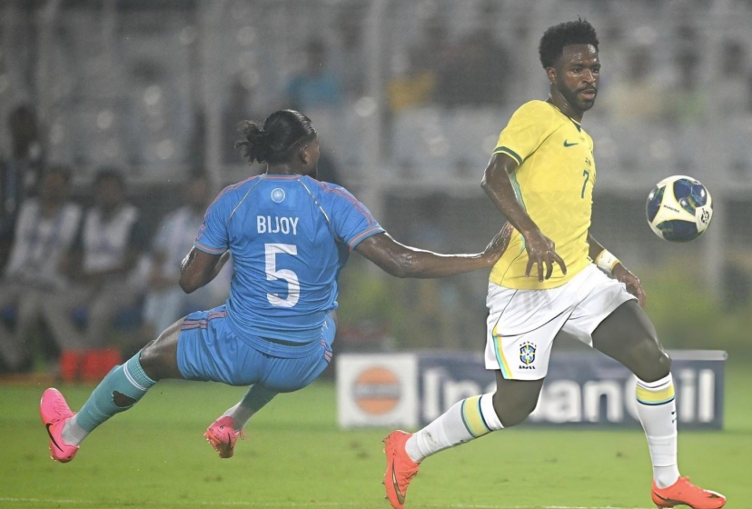 Trực tiếp Ấn Độ 0-4 Brazil: Vùi dập hoàn toàn