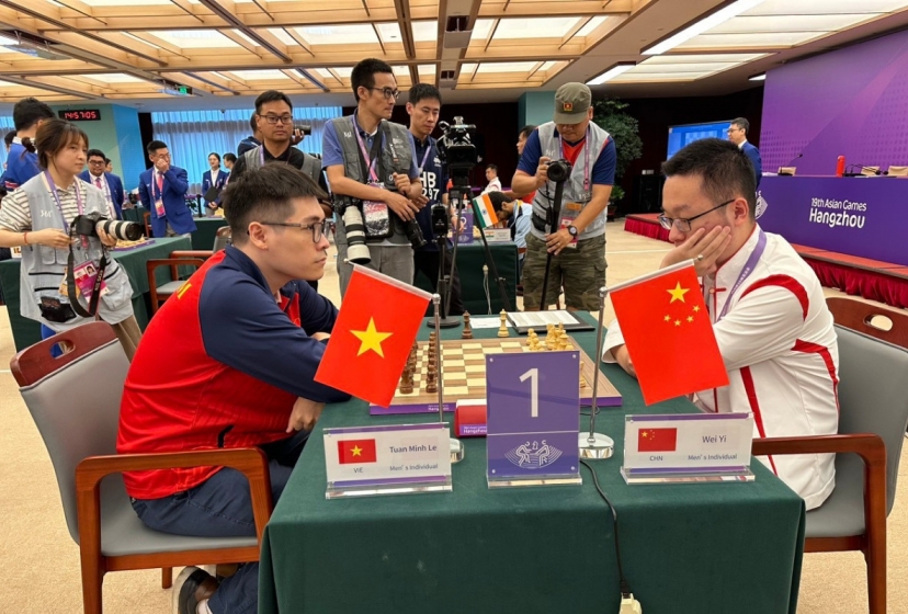 Mắc sai lầm, đại kiện tướng Lê Tuấn Minh lỡ hẹn với HCV cờ vua ASIAD 19