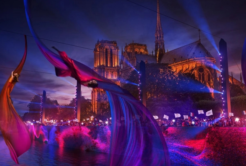 Olympic Paris 2024 chào đón thế giới với lễ khai mạc 'độc nhất vô nhị'