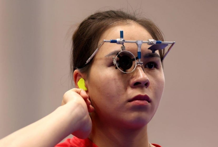 Trịnh Thu Vinh xếp thứ 7 tại chung kết bắn súng Olympic 2024