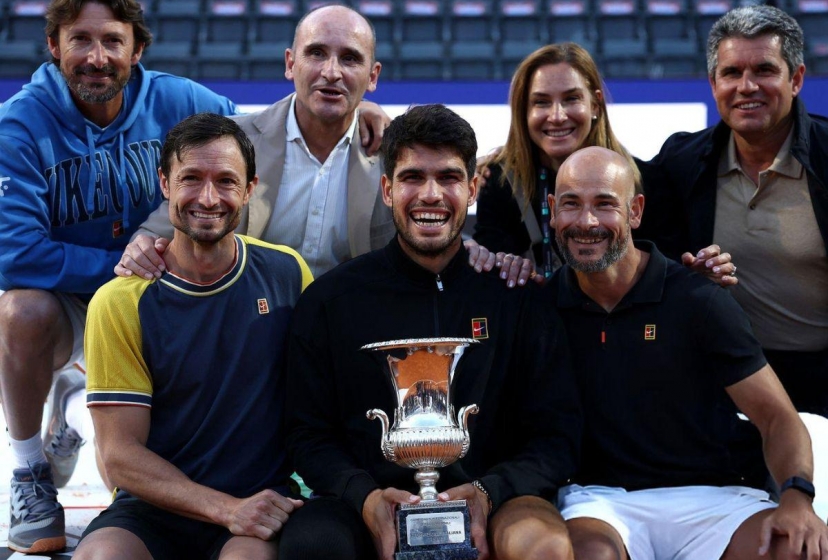 'Nghiền nát' Sinner, Alcaraz lần đầu đăng quang Rome Masters