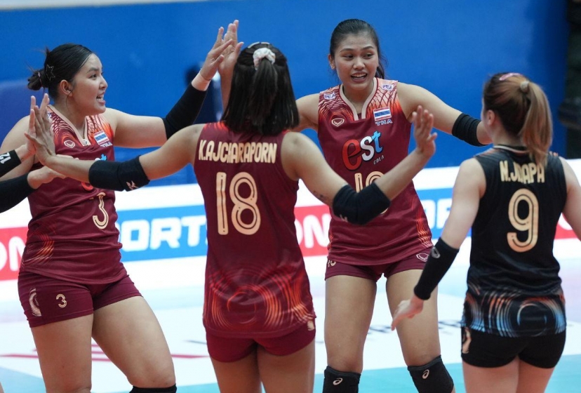 Trực tiếp bóng chuyền nữ Thái Lan 0-1 Philippines: Lấy lại thế trận