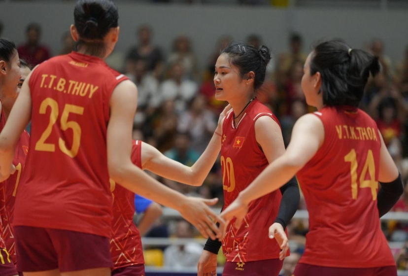 Trực tiếp bóng chuyền nữ Việt Nam 0-0 Hồng Kông: Trận đấu bắt đầu