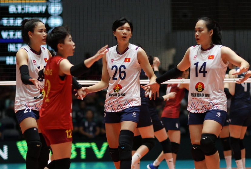 Bóng chuyền nữ Việt Nam giành HCĐ lịch sử ở AVC Cup