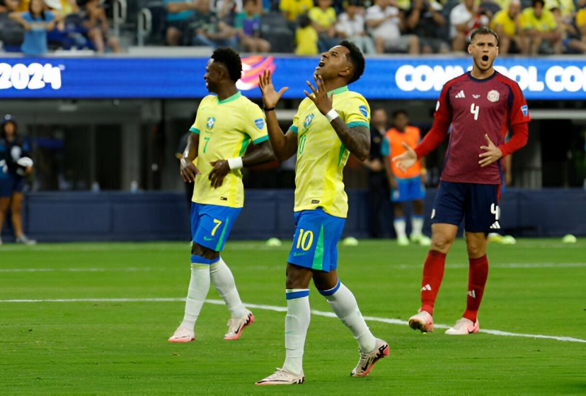 Brazil ra quân thất vọng trước Costa Rica tại Copa America 2024