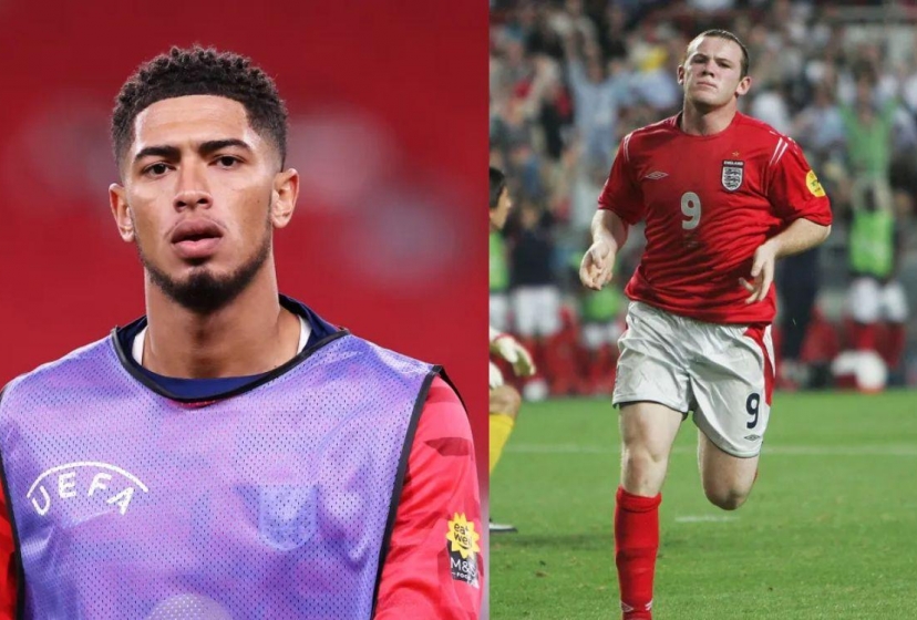 Jude Bellingham vượt mặt Rooney tại ĐT Anh