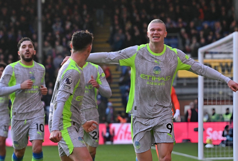 Trực tiếp Man City 1-0 Crystal Palace: Haaland tỏa sáng