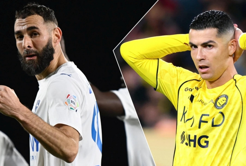 Vừa đến Al Hilal, Benzema lập tức trêu ngươi Ronaldo