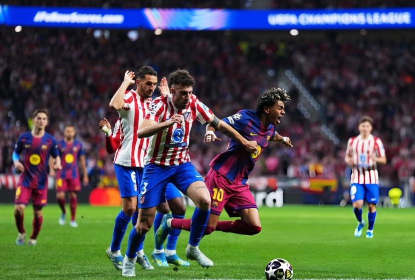 Thẻ đỏ tai hại, Barca bị loại cay đắng tại Champions League