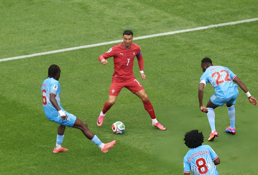 Ronaldo tịt ngòi, Bồ Đào Nha mất điểm khó tin trước CHDC Congo