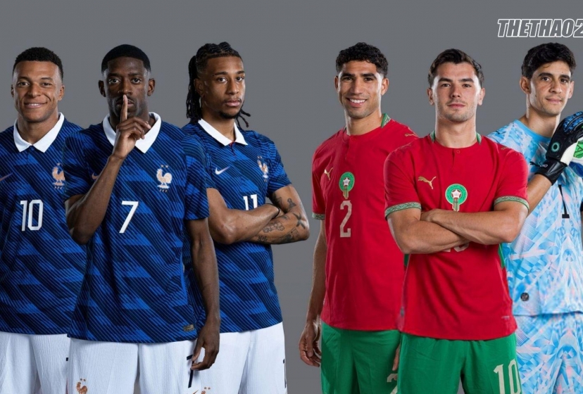 Trực tiếp bóng đá Pháp 0-0 Morocco: Nhập cuộc hấp dẫn