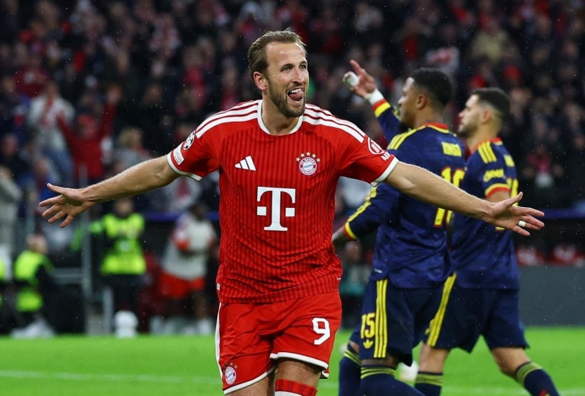 Harry Kane ghi bàn, Arsenal thoát thua Bayern Munich đầy kịch tính
