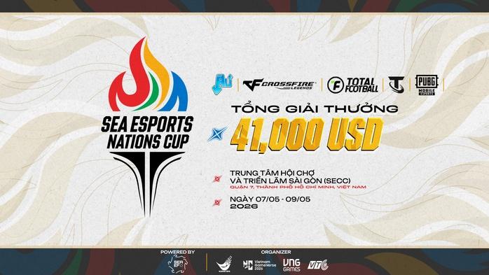 Việt Nam đăng cai SEA Esports Nations Cup mùa đầu tiên