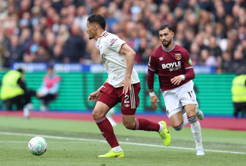 Trực tiếp bóng đá West Ham 0-1 Arsenal: Bàn thắng vỡ oà