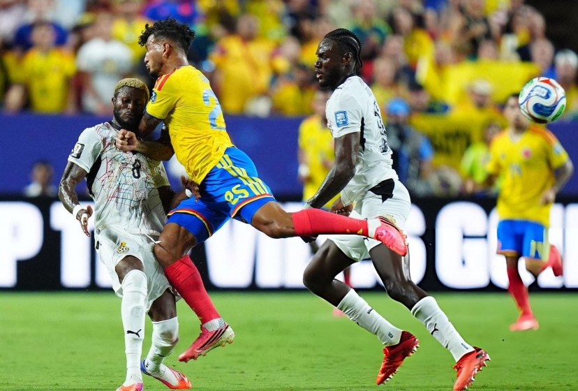Trực tiếp bóng đá Colombia 1-0 Ghana: Đôi công rực lửa
