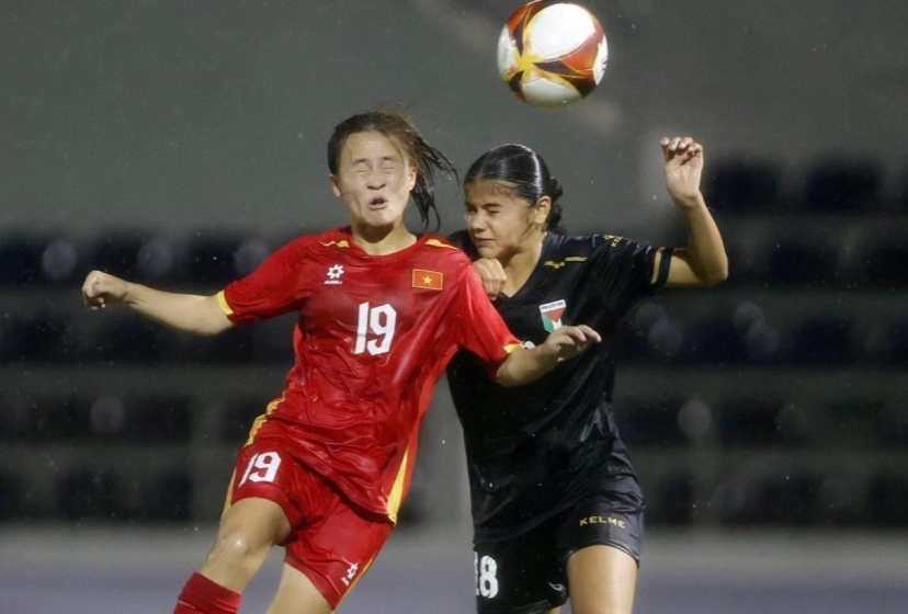 Trực tiếp bóng đá U17 nữ Việt Nam 1-0 U17 nữ QĐ Bắc Mariana: Bàn thắng cực sớm