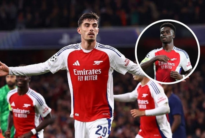 Kai Havertz tỏa sáng, Arsenal dễ dàng đánh bại PSG