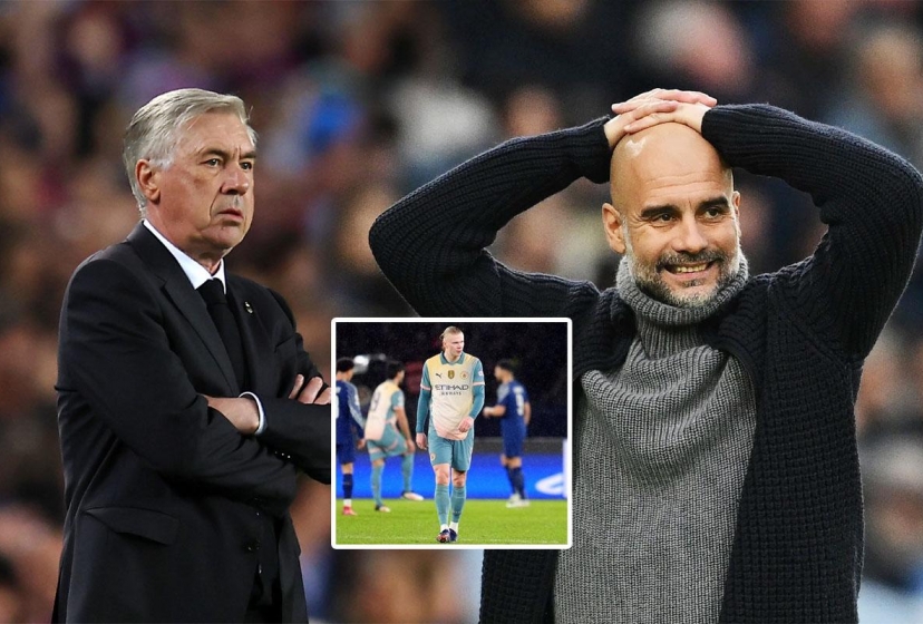 Carlo Ancelotti: 'Ừ, Man City bị loại thì tốt'