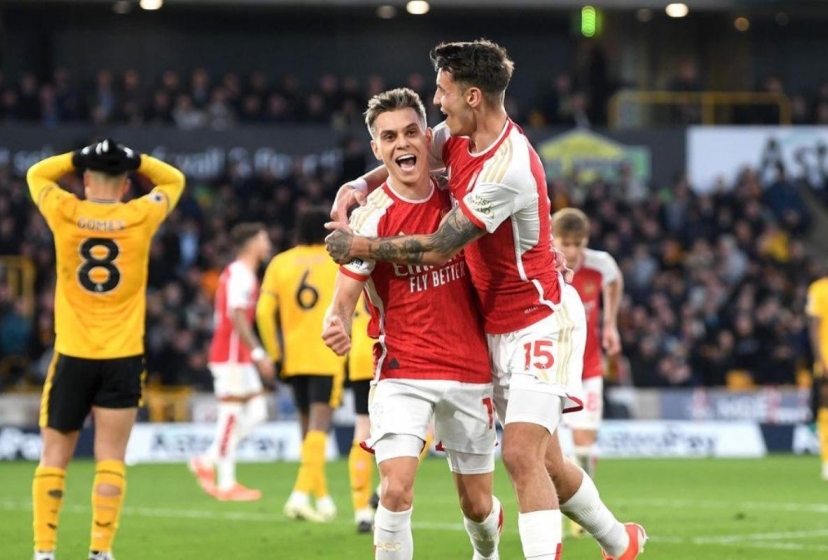 Trực tiếp Arsenal 0-0 Wolves: Havertz đá chính