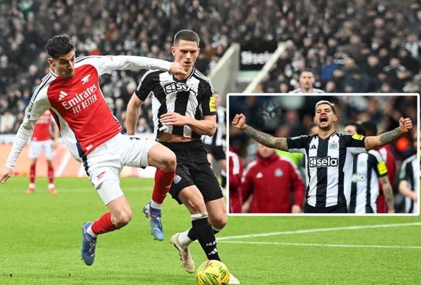 Bruno Guimaraes: 'Newcastle đã thắng Arsenal trước khi bóng lăn'