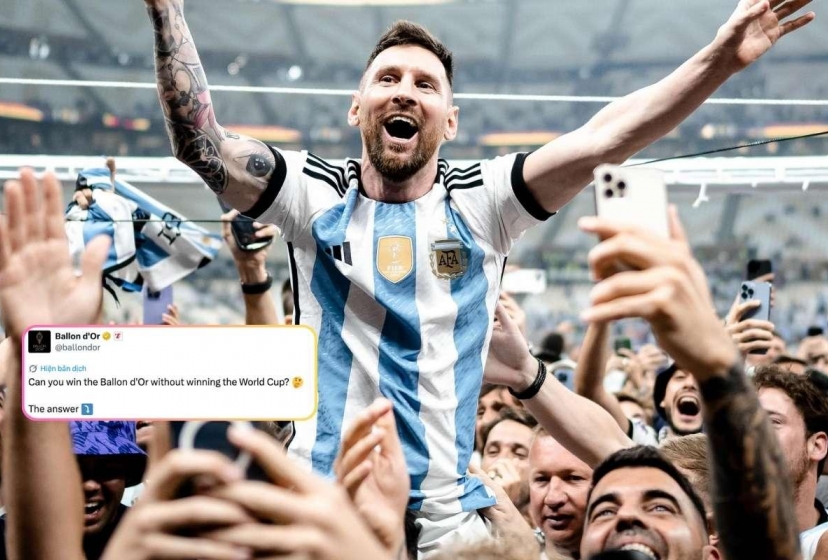 Không vô địch World Cup có thể giành Quả bóng vàng? BTC lên tiếng
