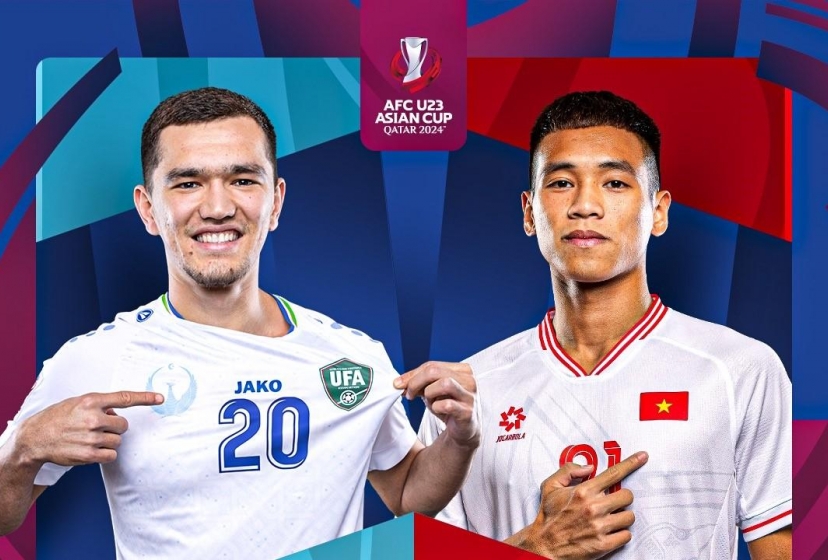 Trực tiếp U23 Việt Nam vs U23 Uzbekistan: Khuất Văn Khang dự bị
