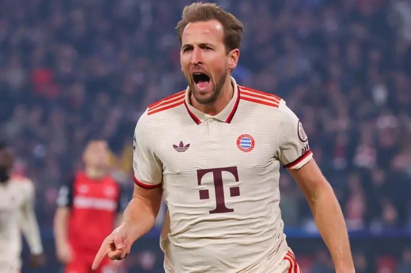 Bayern thắng đậm Leverkusen, đặt 1 chân vào tứ kết C1