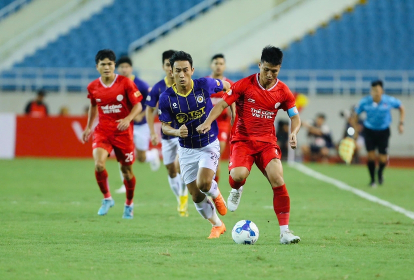 Trực tiếp Hà Nội FC 0-0 Thể Công Viettel: Đôi công hấp dẫn