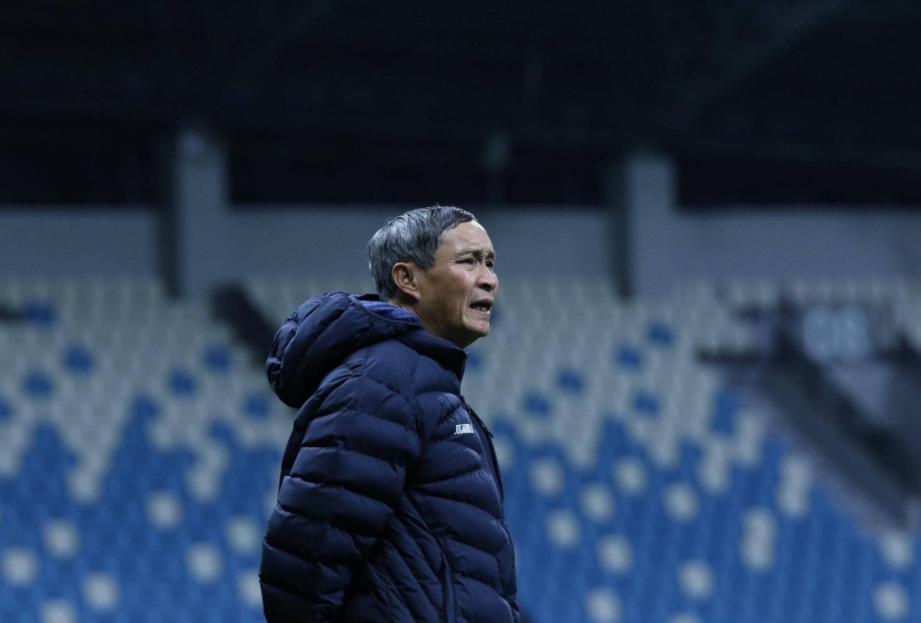 HLV Mai Đức Chung hài lòng về trận đấu với ĐT nữ Trung Quốc