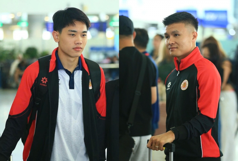 Đình Bắc, Quang Hải xuất ngoại đúng ngày 29 Tết