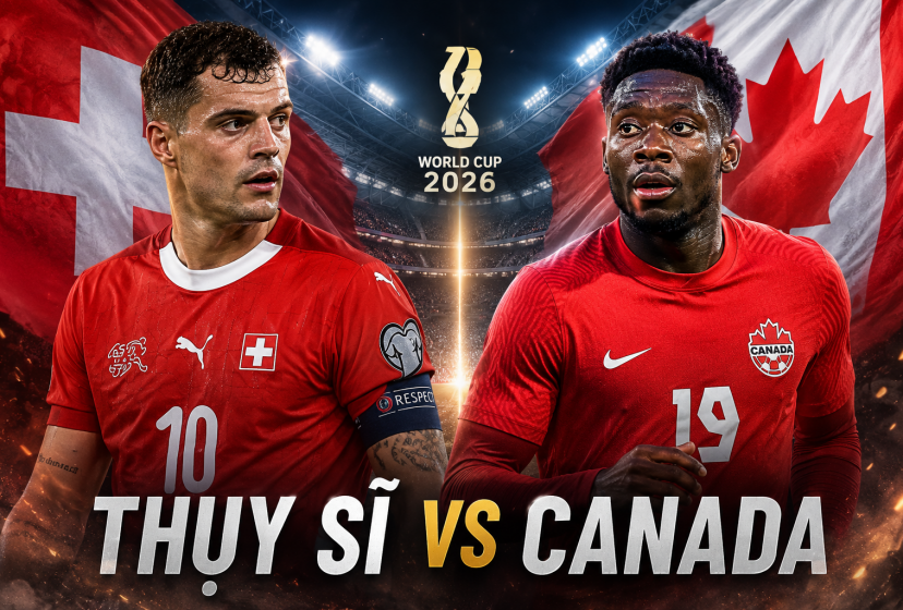 Dự đoán tỷ số Thuỵ Sĩ vs Canada: Con số không tưởng!
