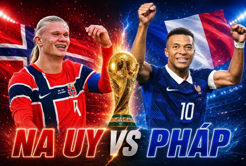 Trực tiếp bóng đá Na Uy vs Pháp: Mbappe đá chính, Haaland dự bị
