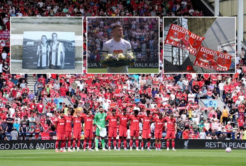 Ngày trở lại đầy xúc động của Liverpool tưởng niệm Diogo Jota