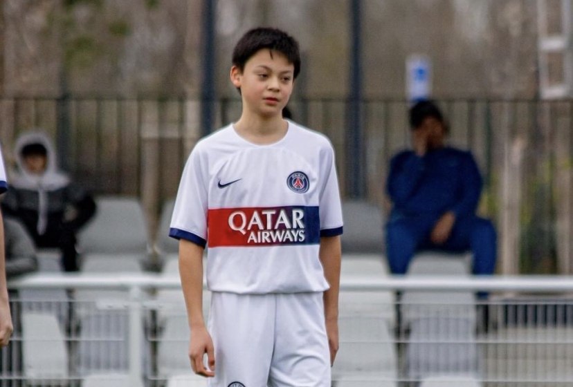 Xuất hiện thần đồng Việt kiều khoác áo đội trẻ PSG