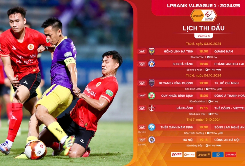 Vòng 4 V-League 2024/25: Gay cấn và khó lường!