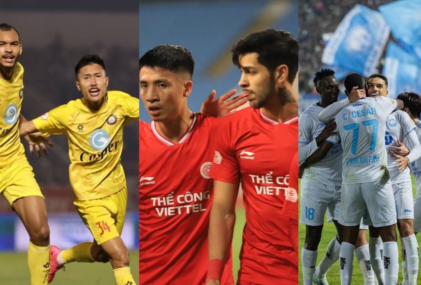 Sắp rõ nhà vô địch lượt đi V-League 2024/25