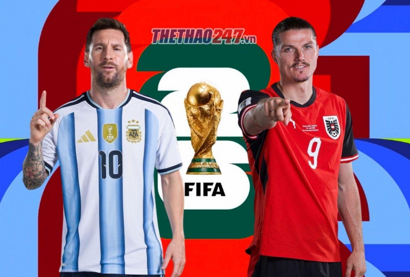 Dự đoán tỷ số Argentina vs Áo: Khó có mưa bàn thắng