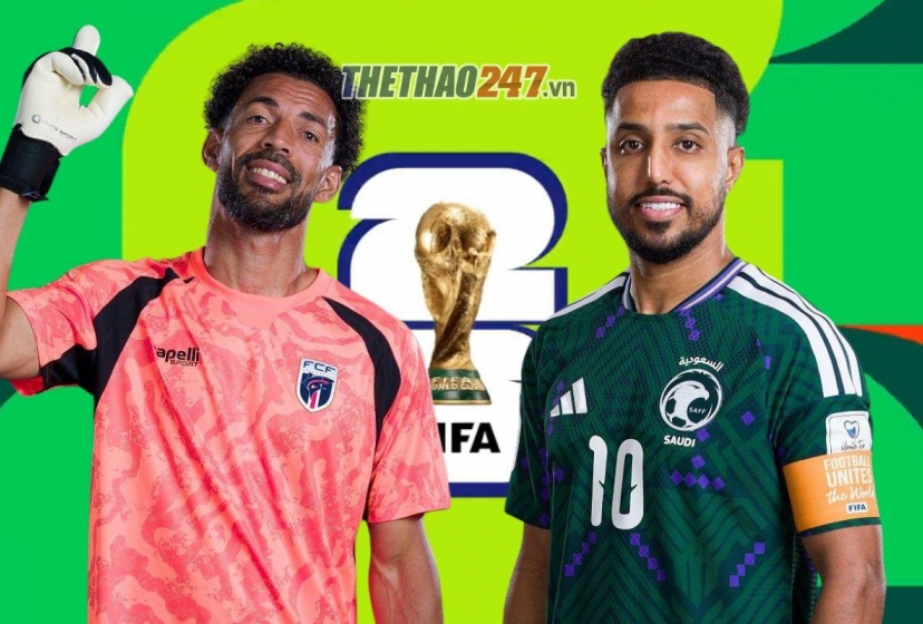 Trực tiếp bóng đá Cape Verde vs Ả Rập Xê Út: Đã có đội hình xuất phát
