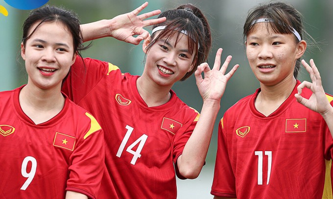Trực tiếp bóng đá U17 nữ Việt Nam 0-0 U17 nữ Palestine: Nhập cuộc hứng khởi