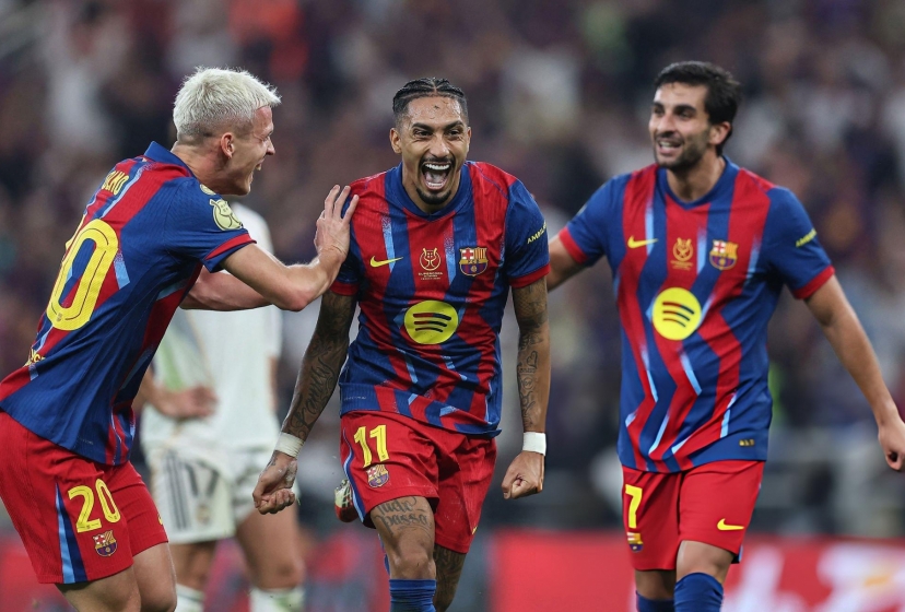 Thắng Real kịch tính, Barca vô địch Siêu cúp Tây Ban Nha