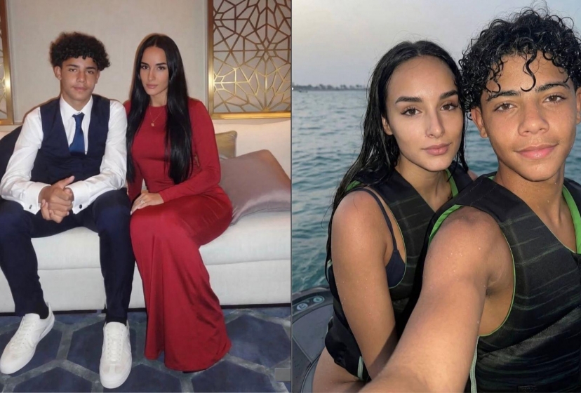 Con trai Ronaldo hẹn hò với người mẫu hơn 12 tuổi?