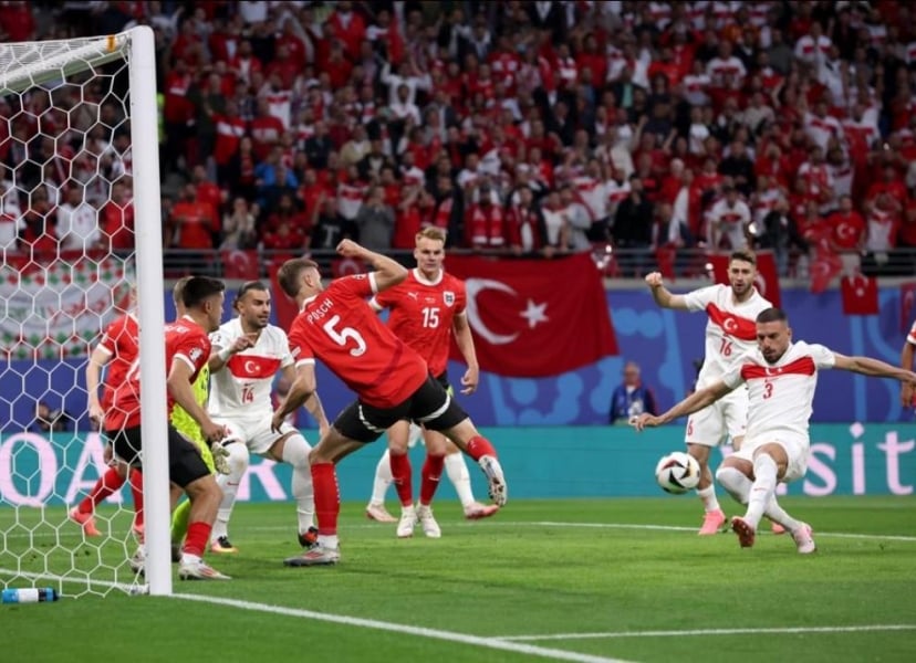 Điểm nhấn phạt góc, Thổ Nhĩ Kỳ giành vé cuối vào Tứ kết Euro 2024