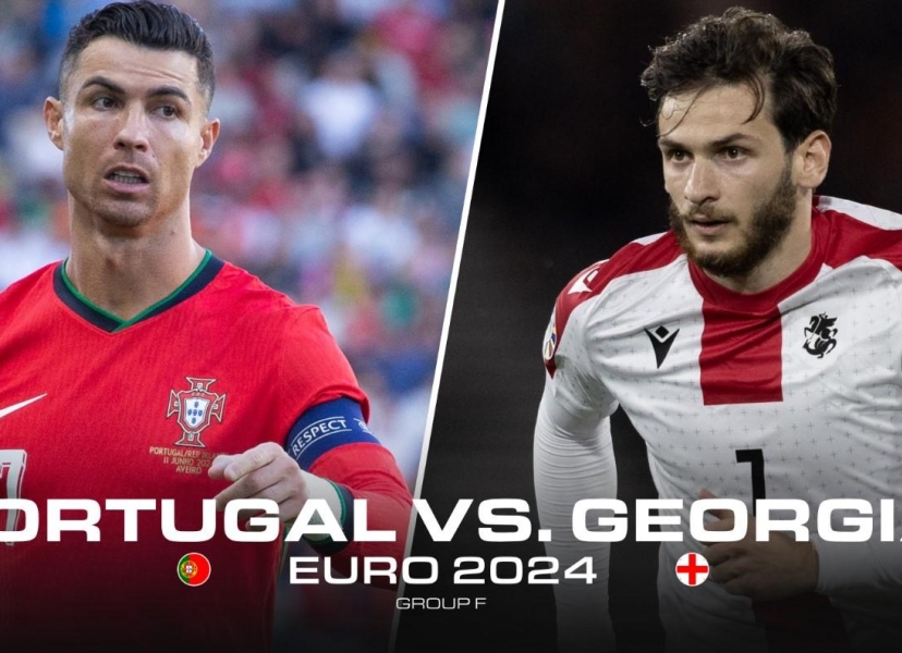 Trực tiếp Bồ Đào Nha 0-1 Georgia: Cú sút hiểm hóc
