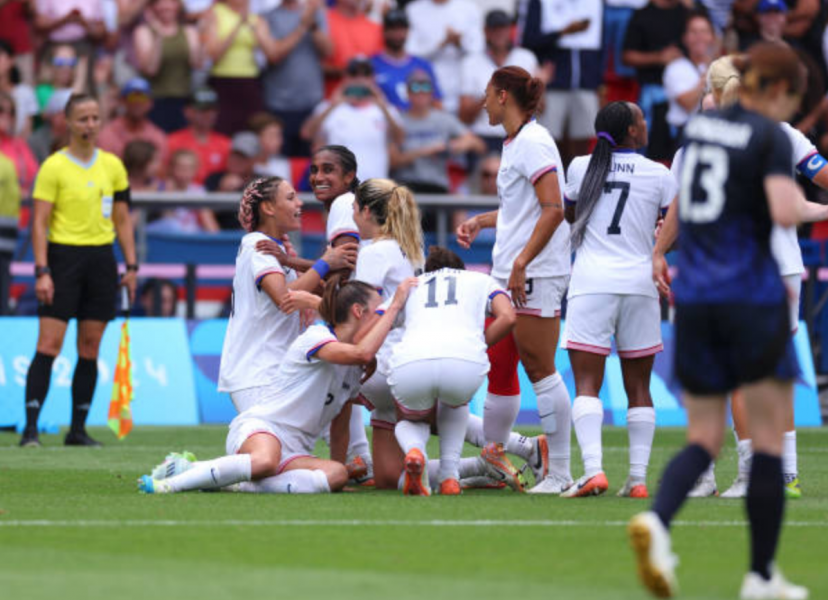 Thắng kịch tính Nhật Bản trong hiệp phụ, U23 nữ Mỹ thẳng tiến bán kết Olympic 2024