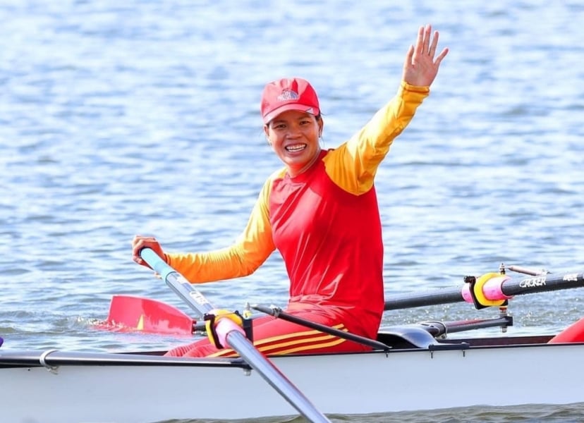 Tay chèo Phạm Thị Huệ giành vé vào tứ kết Olympic 2024