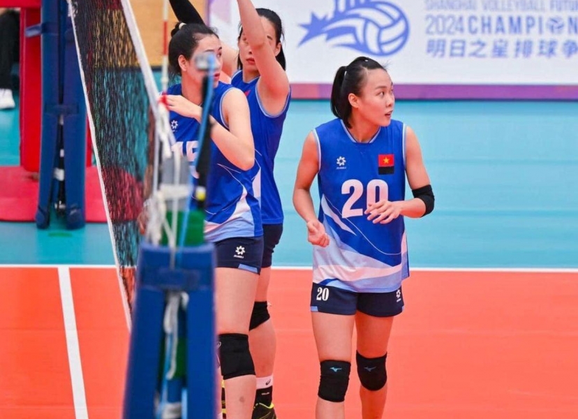 Trực tiếp bóng chuyền nữ Việt Nam 0-0 Trẻ Thượng Hải: Nỗ lực vùng lên