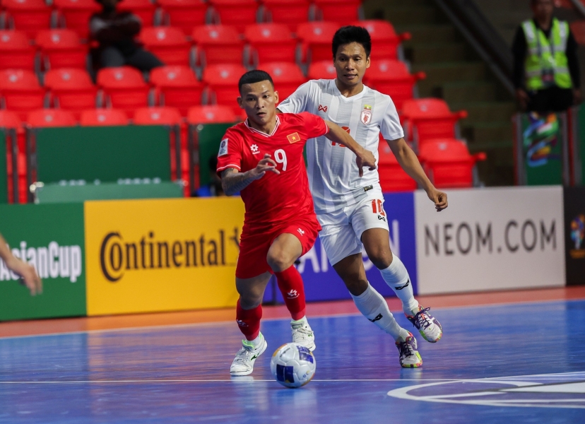 Trực tiếp futsal Việt Nam 1-0 Trung Quốc: ĐT Việt Nam cố gắng phòng thủ