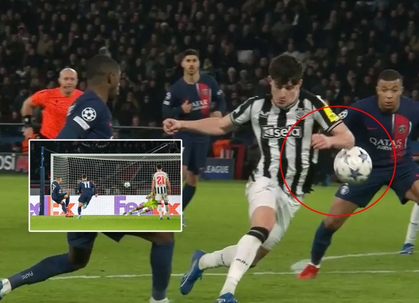 Tại sao PSG được hưởng penalty ở phút 90+8?